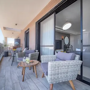 Bat Galim Full Sea View Balcony By Sea N' Rent Haifa